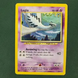 MP Lugia 20/64 Neo Revelation Unlimited Edition Regular Nintendo Pokemon Card - Image 1