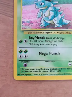 Pokemon Cards Tcg Vintage Holo Nidoqueen $1 Auction - Image 4