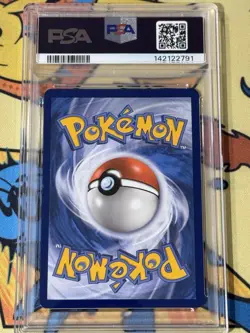 2019 POKEMON SUN & MOON COSMIC ECLIPSE 218 FULL ART/FLYGON GX PSA 8 Graded Card - Image 2