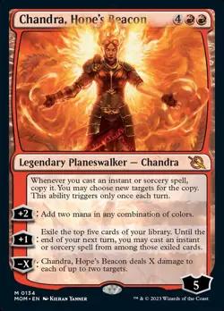 Chandra, Hope's Beacon [March of the Machine] Magic MTG - Image 1