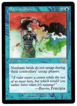 1x Back to Basics - Urza's Saga - MTG Single - Image 1