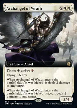 Archangel of Wrath (Extended Art) [Dominaria United] Magic MTG - Image 1