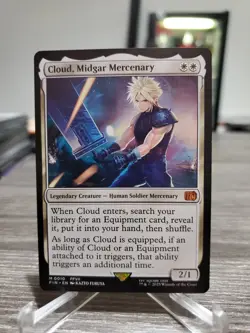 Cloud, Midgar Mercenary #10 - FINAL FANTASY - Mythic - NM - MTG - Image 1