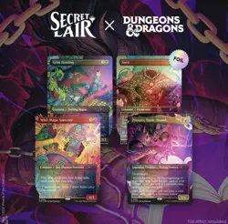 MTG Secret Lair Dungeons & Dragons: Shadows Over Baldur's Gate | FOIL | PRESALE - Image 1