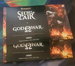 MTG Secret Lair Playstation FOIL God of War: Greek - Image 2