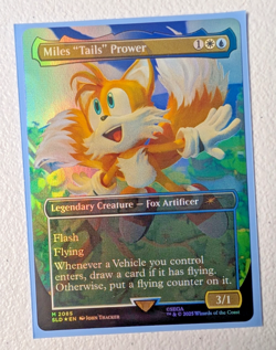 MTG - Custom Sonic Commander Deck w/ Miles "Tails" Prower - Blue/White Vehicles - Image 1