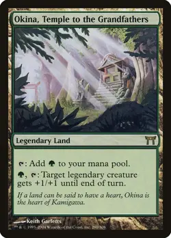 Foil - Okina, Temple to the Grandfathers - 280 / NM / English MTG - Image 1