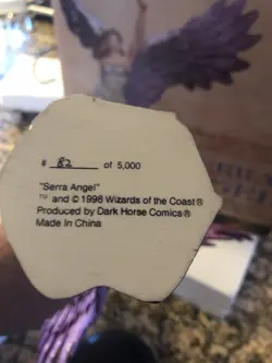 Serra Angel Magic The Gathering Statue By Dark Horse #82/5000 - Image 4