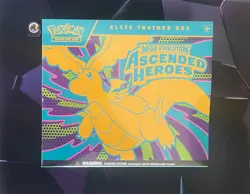*NEW* Pokemon TCG Mega Evolution Ascended Heroes Elite Trainer Box ETB - SEALED! - Image 1