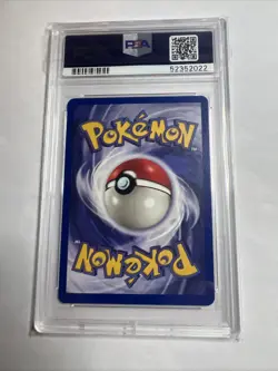 2000 Pokemon Team Rocket 1st Ed. Dark Blastoise NON-HOLO #20 PSA 9 Fresh Grade - Image 2