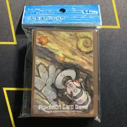 Japanese Pokemon Center Card Sleeves Secret Amber Durant -BRAND NEW- US Seller - Image 1