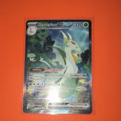 Pokemon TCG Serperior ex 164/086 Sv: Black Bolt Illustration Rare Holo 320HP - Image 1