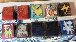 Pokemon TCG Various Sets ETB UPC Deck Sleeves Sealed (Lot Of 10) Charizard Eevee - Image 1
