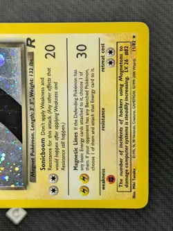 Dark Magneton 11/82 - Team Rocket Unlimited WOTC Pokemon TCG NM Swirl - Image 5