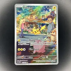 Pikachu 151 2023 Holo Rare Mint Pokemon TCG Scarlet & Violet 173/165 - Image 1