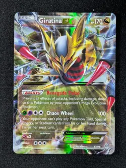 2015 Pokemon GIRATINA EX 57/98 Ancient Origins Holo Ultra Rare English - Image 1