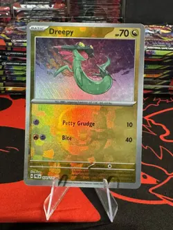Dreepy (Master Ball Pattern) Holo 071/131 SV: Prismatic Evolutions Pokemon - Image 1