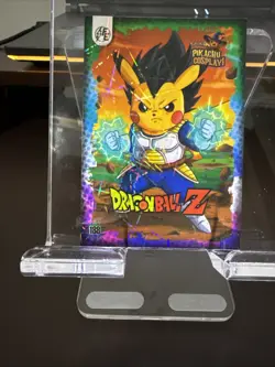 Dragon Ball Z (Pikachu) #188 Cracked Ice Holo Electric Pikachu Cosplay - Pokemon - Image 1