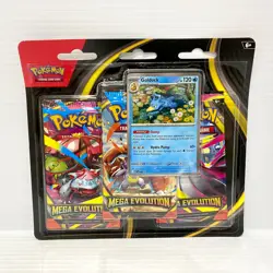 Mega Evolution 3 Pack Blister - Golduck - Pokemon Mega Evolution - Sealed - Image 1