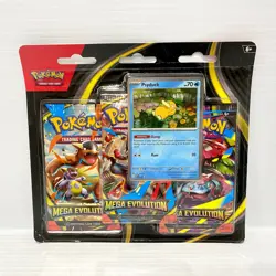 Mega Evolution 3 Pack Blister - Psyduck - Pokemon Mega Evolution - Sealed - Image 1