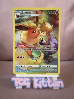 Flareon - TG01/TG30 - Holo Brilliant Stars Trainer Gallery Pokemon - TCGKITTEN - Image 1