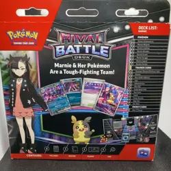 Pokemon TCG Rival Battle Deck Marnie Promo Box - Marnie's Morpeko - Sealed - Image 2