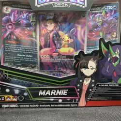 Pokemon TCG Rival Battle Deck Marnie Promo Box - Marnie's Morpeko - Sealed - Image 5