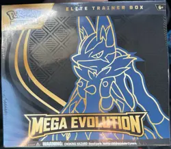 *Sealed Mega Evolution Elite Trainer Box Lucario ETB* Pokemon - Image 1