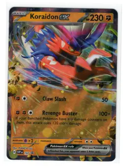 Pokemon Scarlet & Violet Black Star Promo - Koraidon ex SVP 197 - Image 1