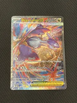 Pokemon TCG Mega Evolution 181/132 Mega Latias Ex Special Illustrator Rare - NM - Image 1
