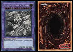 Blue-Eyes Ultimate Dragon (Ghost Rare) GFP2-EN181 1st Edition Yu-Gi-Oh - Image 3