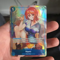 Nami (Alt Art) OP09-050 R Emperors in the New World ONE PIECE Card Game English - Image 1