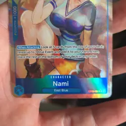 Nami (Alt Art) OP09-050 R Emperors in the New World ONE PIECE Card Game English - Image 3