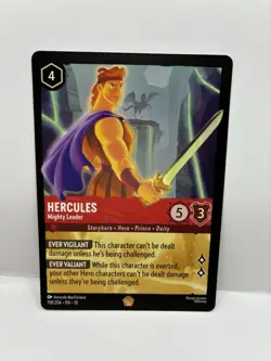 Disney Lorcana Hercules - Mighty Leader Whispers in the Well 118/204 - Image 1