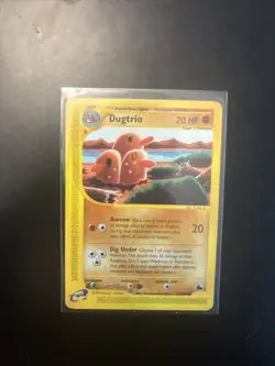 Pokemon Card - Dugtrio Skyridge 52/144 Non-Holo 2003 LP - Image 1