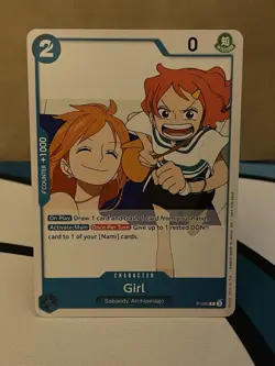 Girl (OP14 Release Event) P-096 One Piece Promotion Cards Regular - Image 1