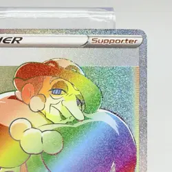 Trainer Opal 197/185 Rainbow Secret Rare Vivid Voltage Pokemon TCG Card NM - Image 3