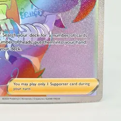 Trainer Opal 197/185 Rainbow Secret Rare Vivid Voltage Pokemon TCG Card NM - Image 4