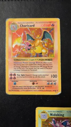Vintage Pokemon Card Lot Collection Shadowless Charizard 4/102 Mewtwo Holo WOTC - Image 2
