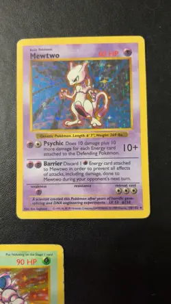 Vintage Pokemon Card Lot Collection Shadowless Charizard 4/102 Mewtwo Holo WOTC - Image 3