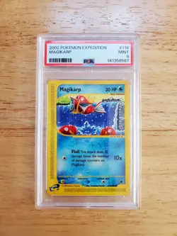 Pokemon PSA 9 MINT 2002 Magikarp 118/165 Expedition Card - Image 1