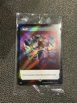 Riftbound Fist Bump Buff Double Sided Promo Card (EXCLUSIVE) Riot Sealed - Image 2