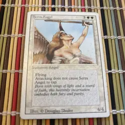 Serra Angel Revised Edition MTG Free Shipping - Image 1