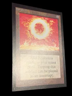 1993 Magic: The Gathering - Collector’s Edition - SOL RING - Vintage UC - NM - Image 3