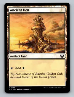 Ancient Den C Commander: Edge of Eternities 148 NM - Image 1