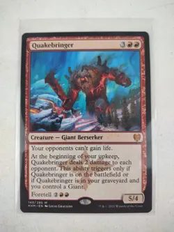 Quakebringer - Kaldheim KHM Magic the Gathering MTG - NM+ - Image 1