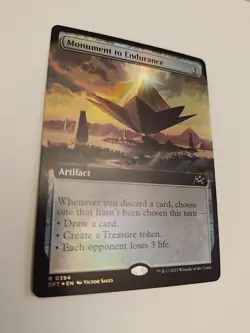 Monument to Endurance (Extended Art) Aetherdrift Foil #394 NM - Image 1
