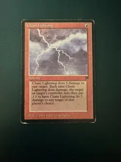 MtG Chain Lightning: Legends MP/HP ACTUAL PHOTOS! - Image 1