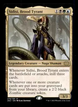 Sidisi, Brood Tyrant LP Light Play Double Masters 2022 MTG [12363] - Image 1