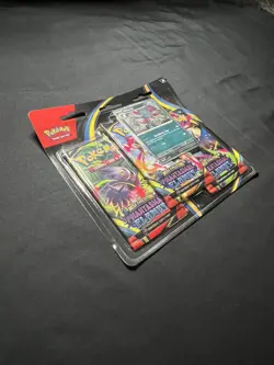 Pokemon Mega Evolution Phantasmal Flames Sneasel 3 Pack Blister FACTORY SEALED - Image 2